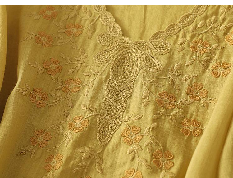 Stylist Pure Cotton Elegant Embrodery Top