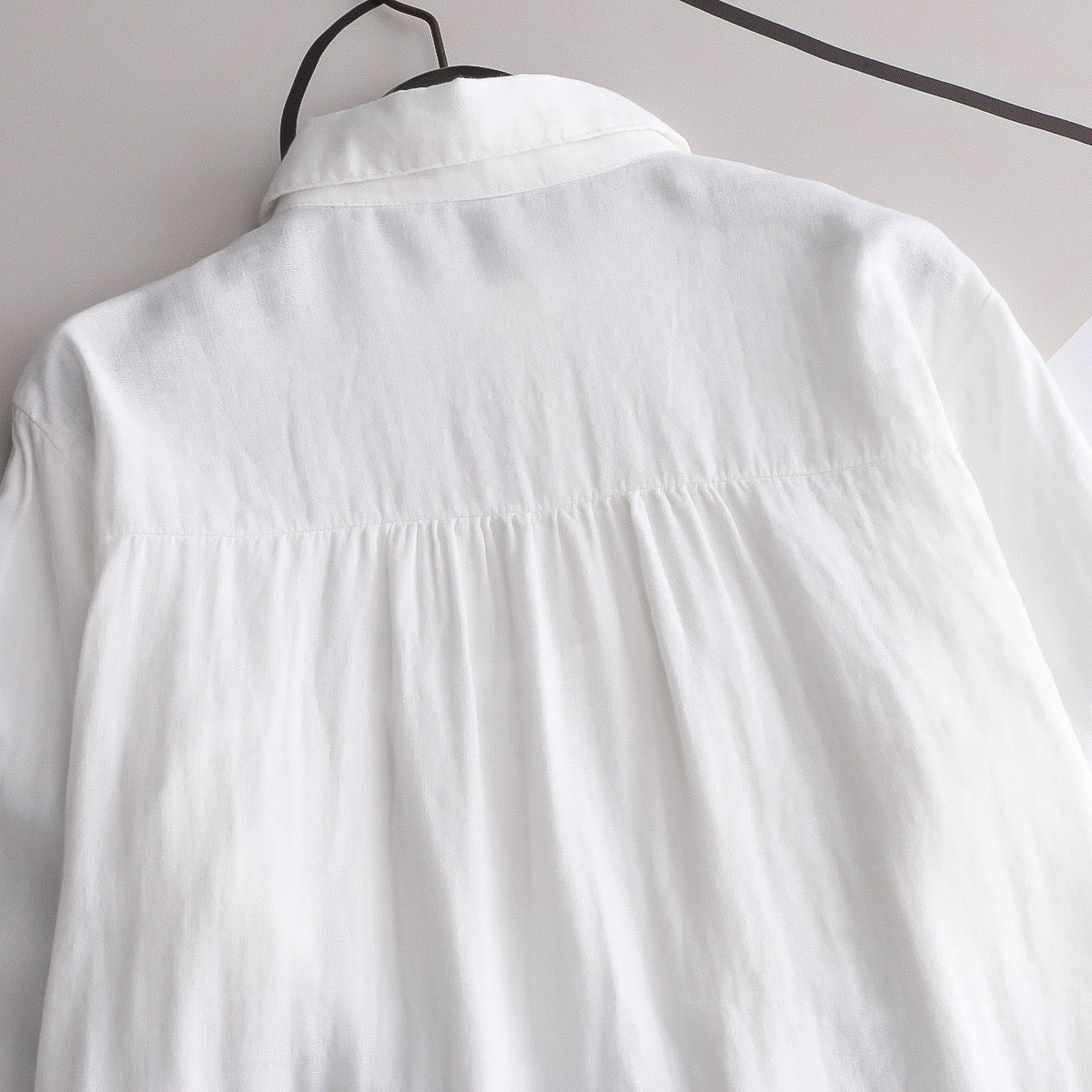 Pure Cotton Schiffli Embroidered Full Sleeves Shirt