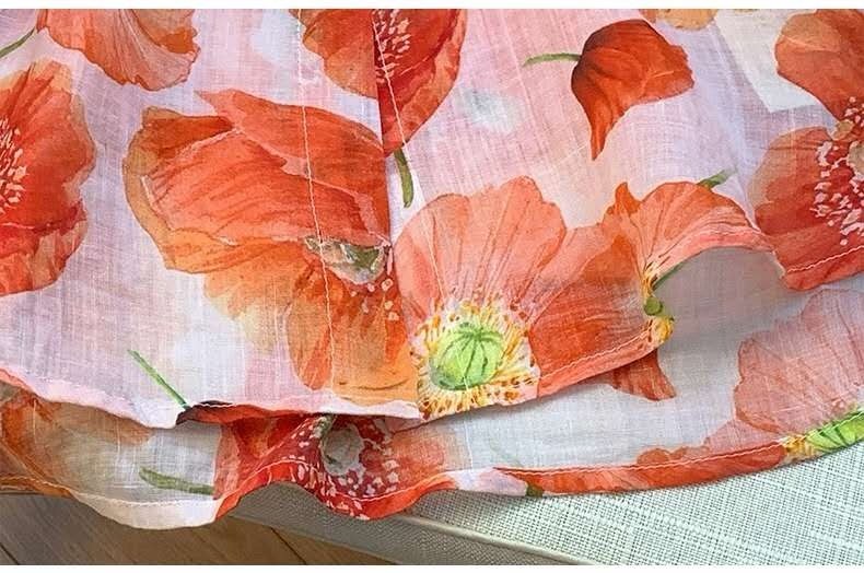 Floral Reverie Cotton Shirt