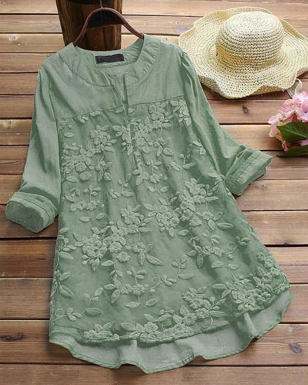 Embroidery Casual Wear Stylish Tunics