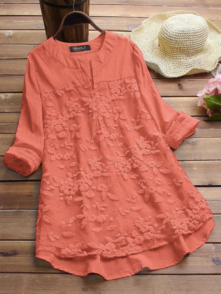 Embroidery Casual Wear Stylish Tunics